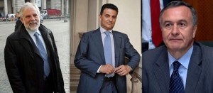 Giampaolo D'Andrea, Vito De Filippo e Filippo Bubbico: sono i tre lucani che fanno parte del Governo Renzi