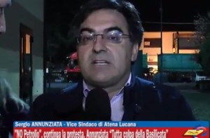 Sergio Annunziata durante intervista ad Italia 2 Tv