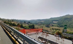 Il viadotto "Torre I" a Vietri: in corso la ricostruzione